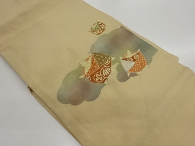 JAPANESE NAGOYA OBI / KINSAI / WOVEN SPOOL